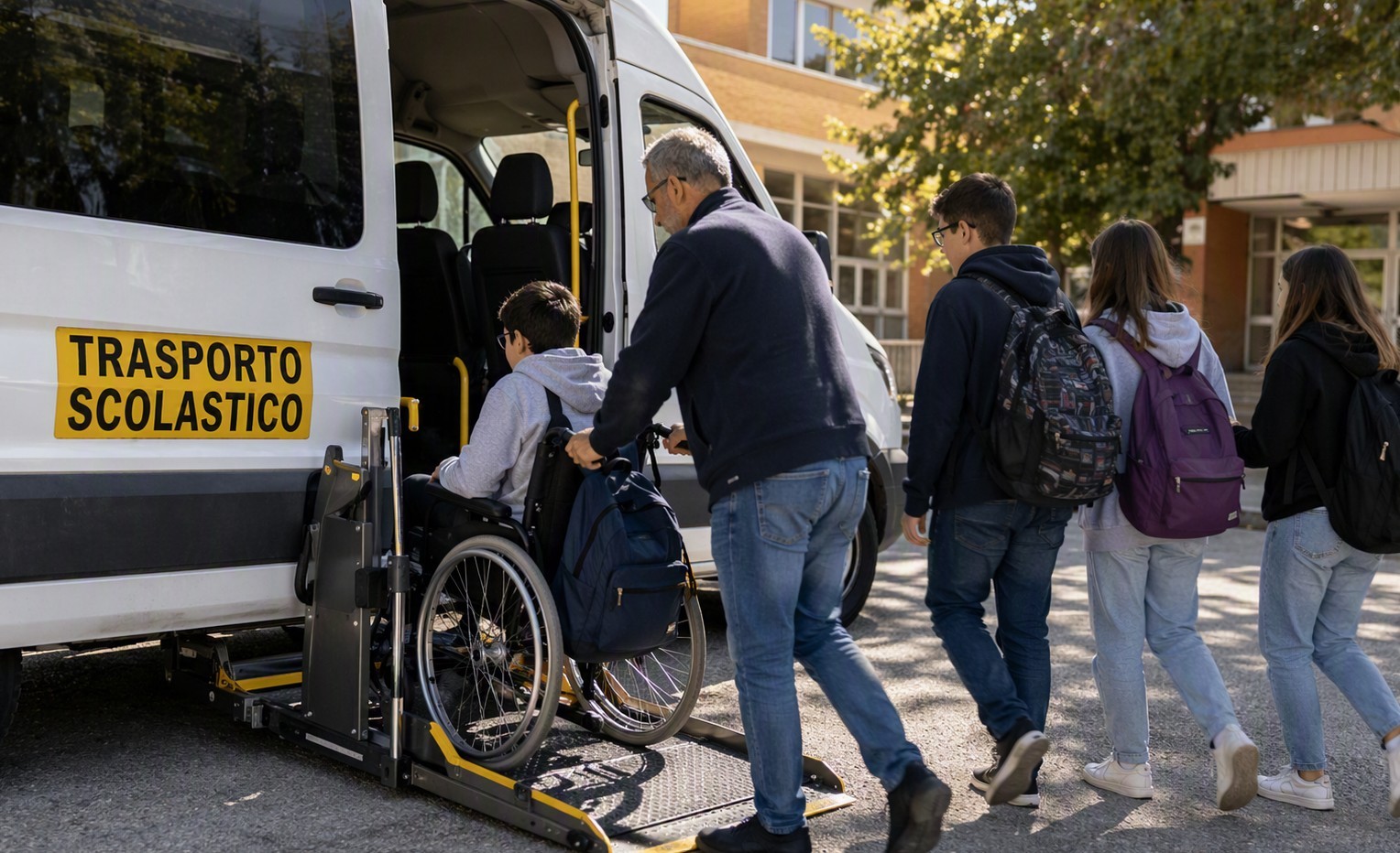 Santa Caterina. Attivato dal Comune il trasporto scolastico per studenti con disabilità