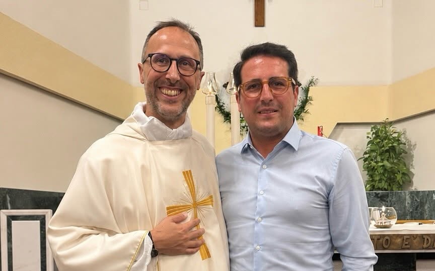 Santa Caterina. Gli auguri del sindaco e della comunità caterinese a padre Giuseppe Provenzano nuovo parroco di Cristo Re a San Cataldo