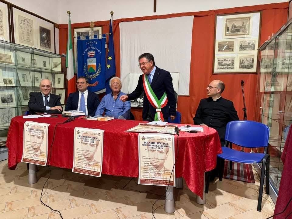 Campofranco. Incontro pubblico in memoria del giudice Rosario Livatino: “Un impegno civile che appartiene a tutti”