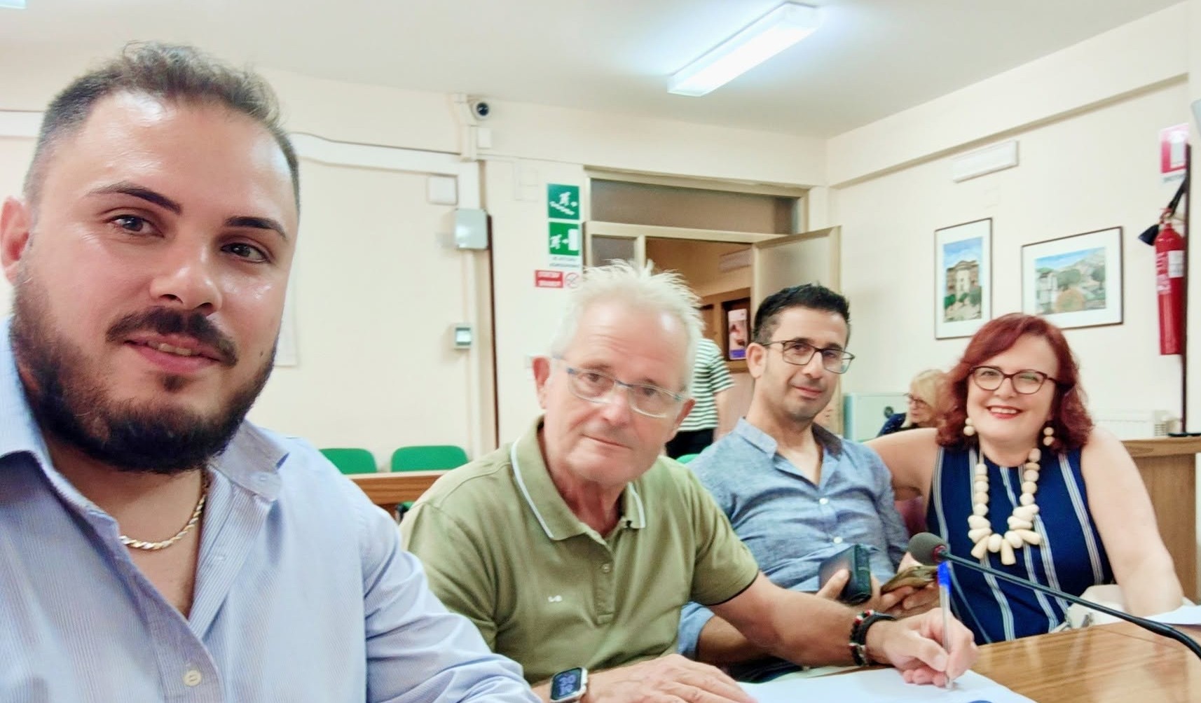 Vallelunga. Presidente e vice presidente del Consiglio a Montemaggiore Belsito per il progetto RadiCAMENTI