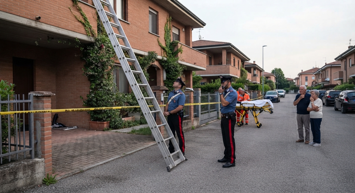 Dimentica le chiavi e prende una scala per rientrare in casa, ma scivola e muore