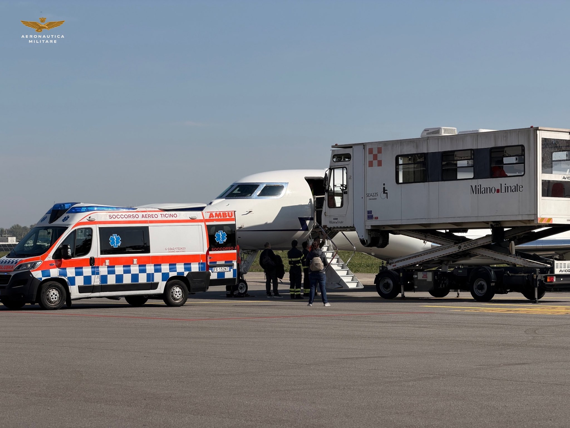 Aeronautica Militare: da Lampedusa a Palermo, volo salvavita per un uomo di 58 anni