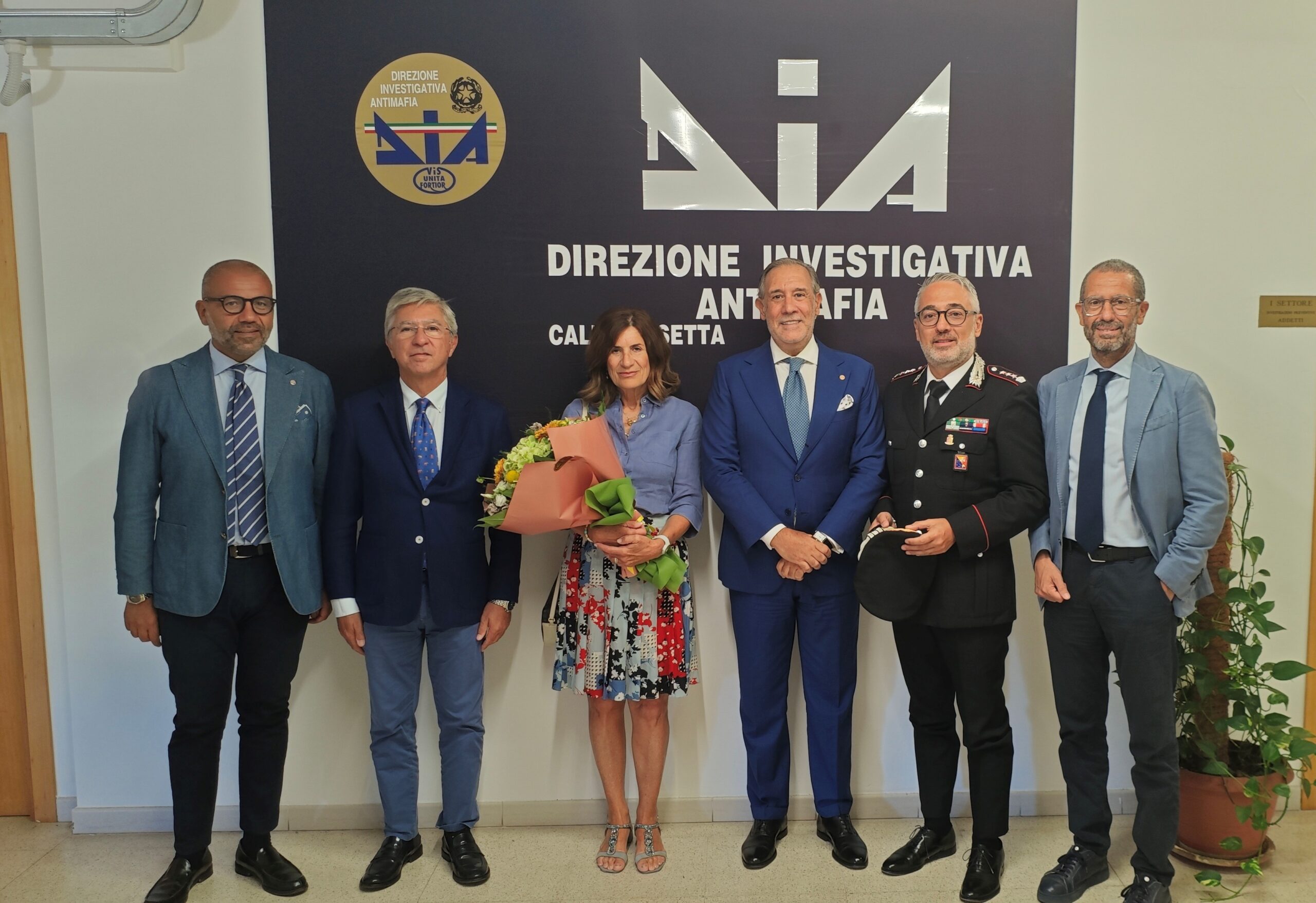 Visita istituzionale del Prefetto di Caltanissetta dott.ssa Licia Donatella Messina al Centro Operativo Dia