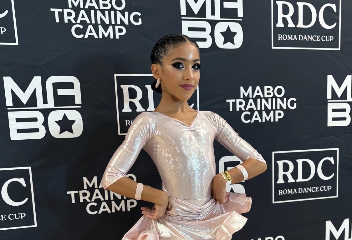Roma Dance Cup, la nissena Clara Allegro conquista il gradino più alto del podio