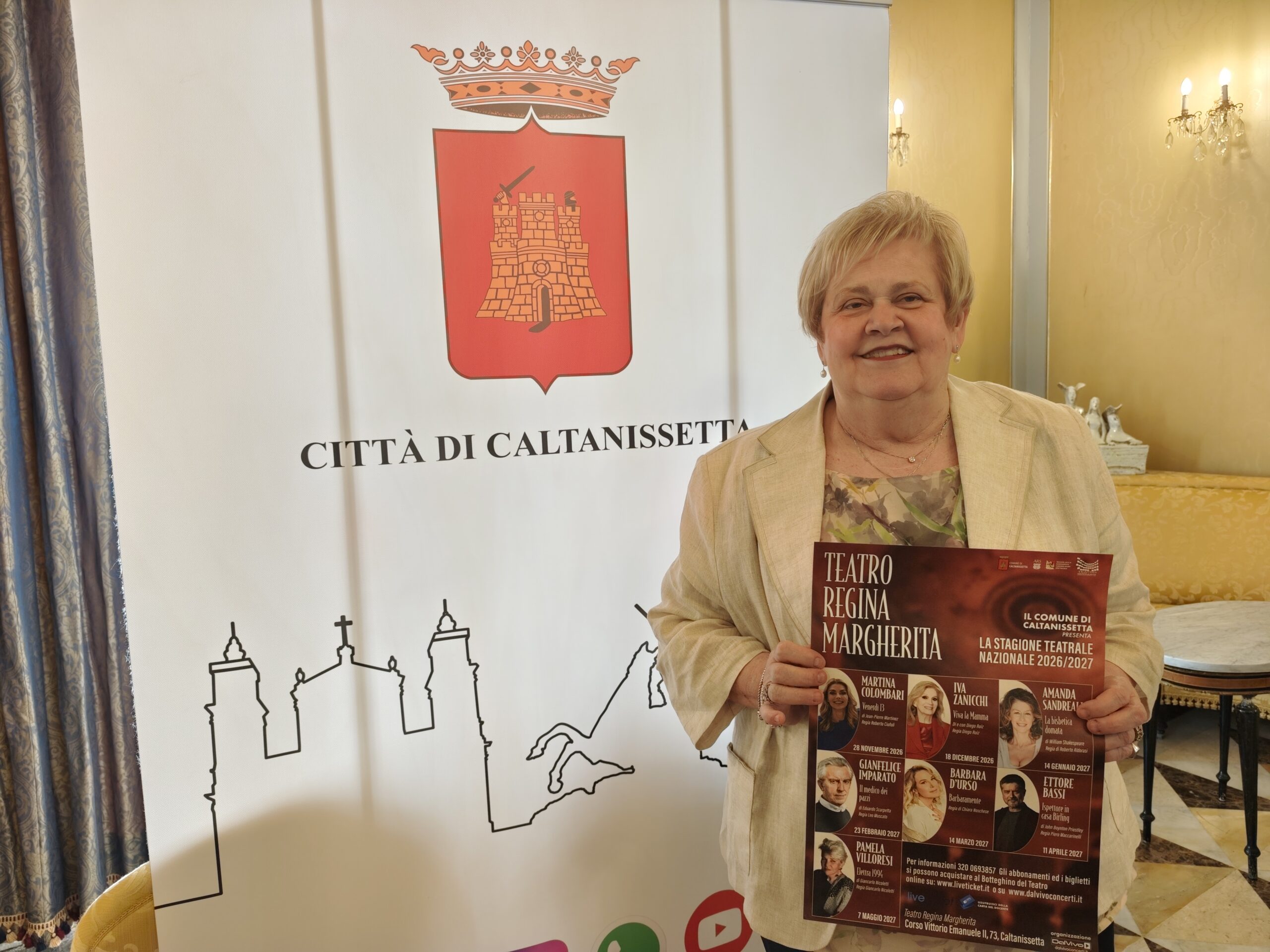 Caltanissetta. Teatro Regina Margherita, presentata la Stagione Teatrale Nazionale 2026/2027: sette grandi appuntamenti da novembre a maggio