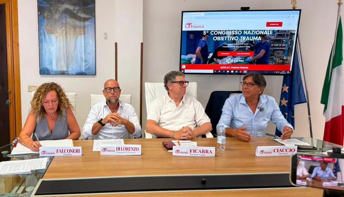 Caltanissetta. Presentata la 5^ edizione del Congresso nazionale “Obiettivo Trauma” in programma il 18 e 19 settembre