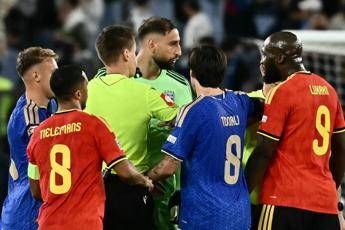 Italia-Belgio, rissa tra Donnarumma e Lukaku al triplice fischio: cos’è successo