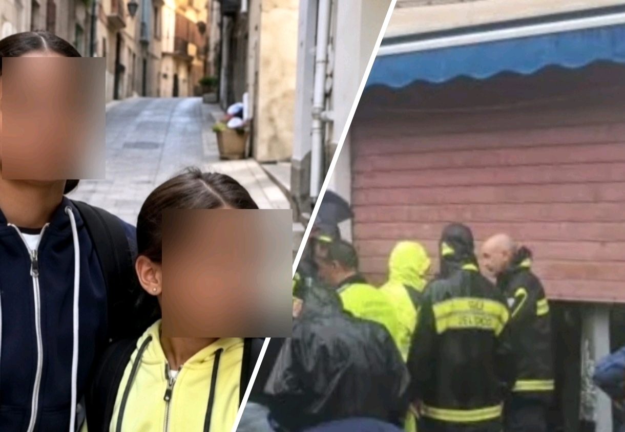 Sorelline scomparse a San Cataldo: ritrovate vicino a casa, stanno bene. Le prime parole: “Ci hanno portato qui”