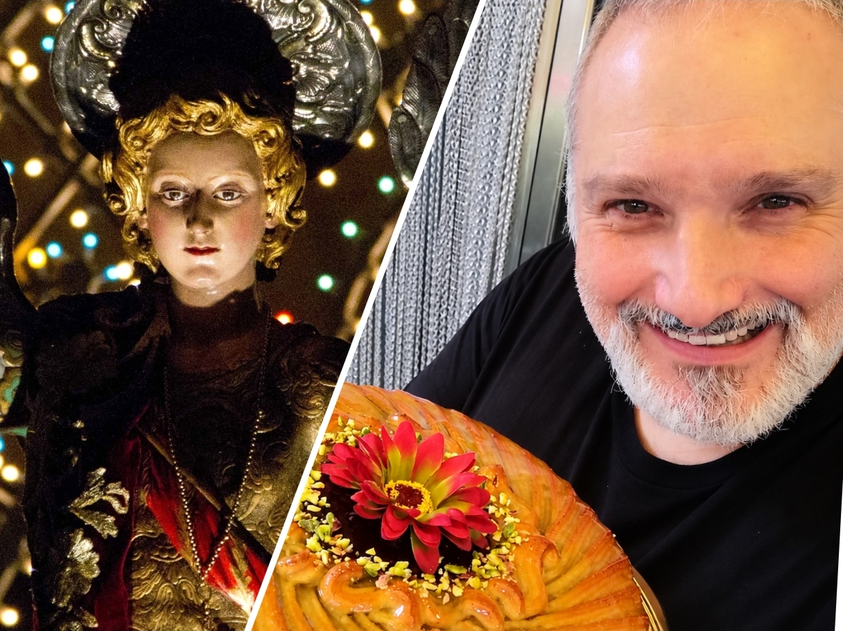 Caltanissetta, l’“Angelica” di Davide Miracolini: il dolce dedicato a San Michele che nasce da un sogno