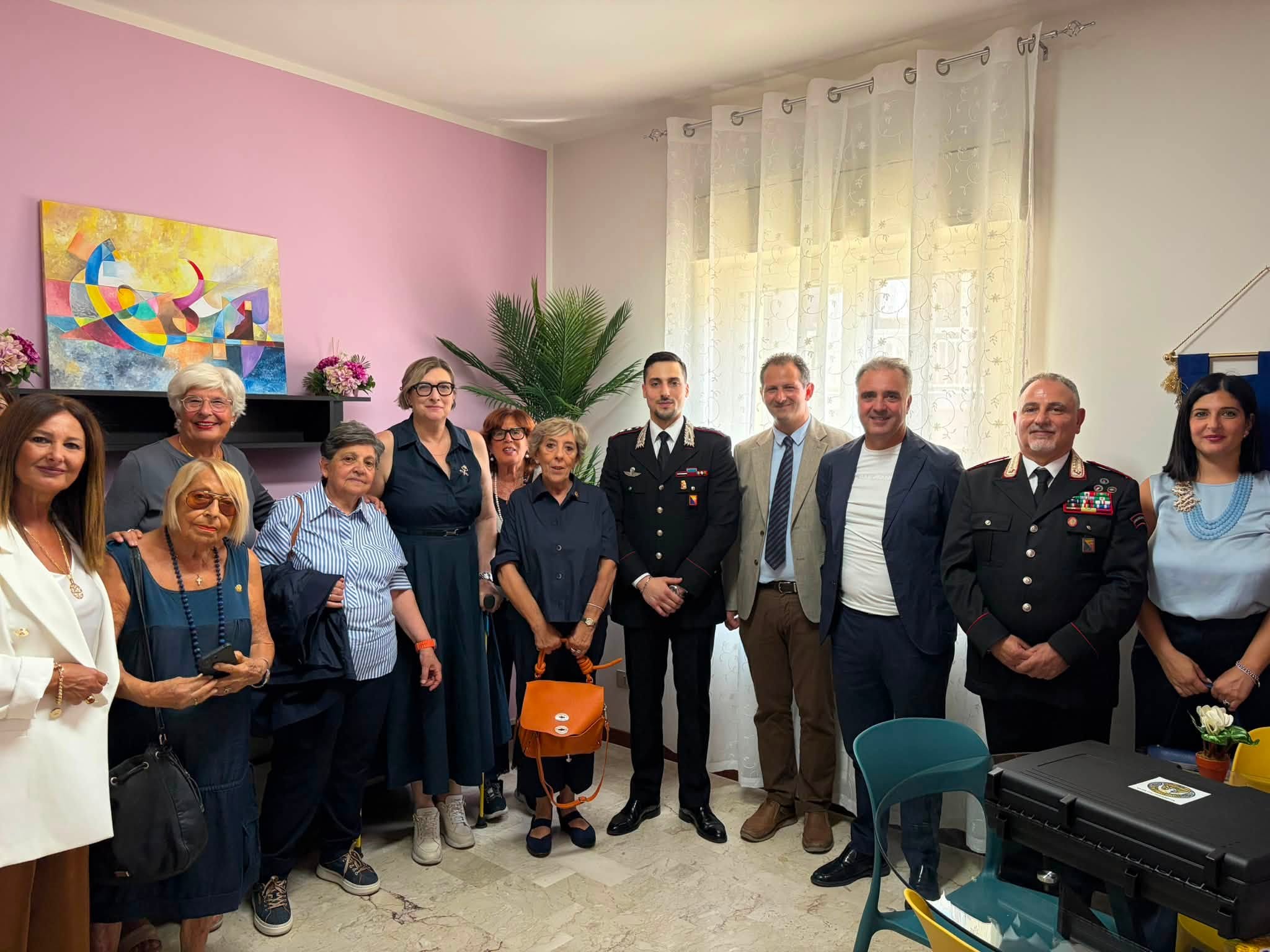 Mussomeli, inaugurata la “stanza tutta per sè” presso la locale Caserma dei Carabinieri