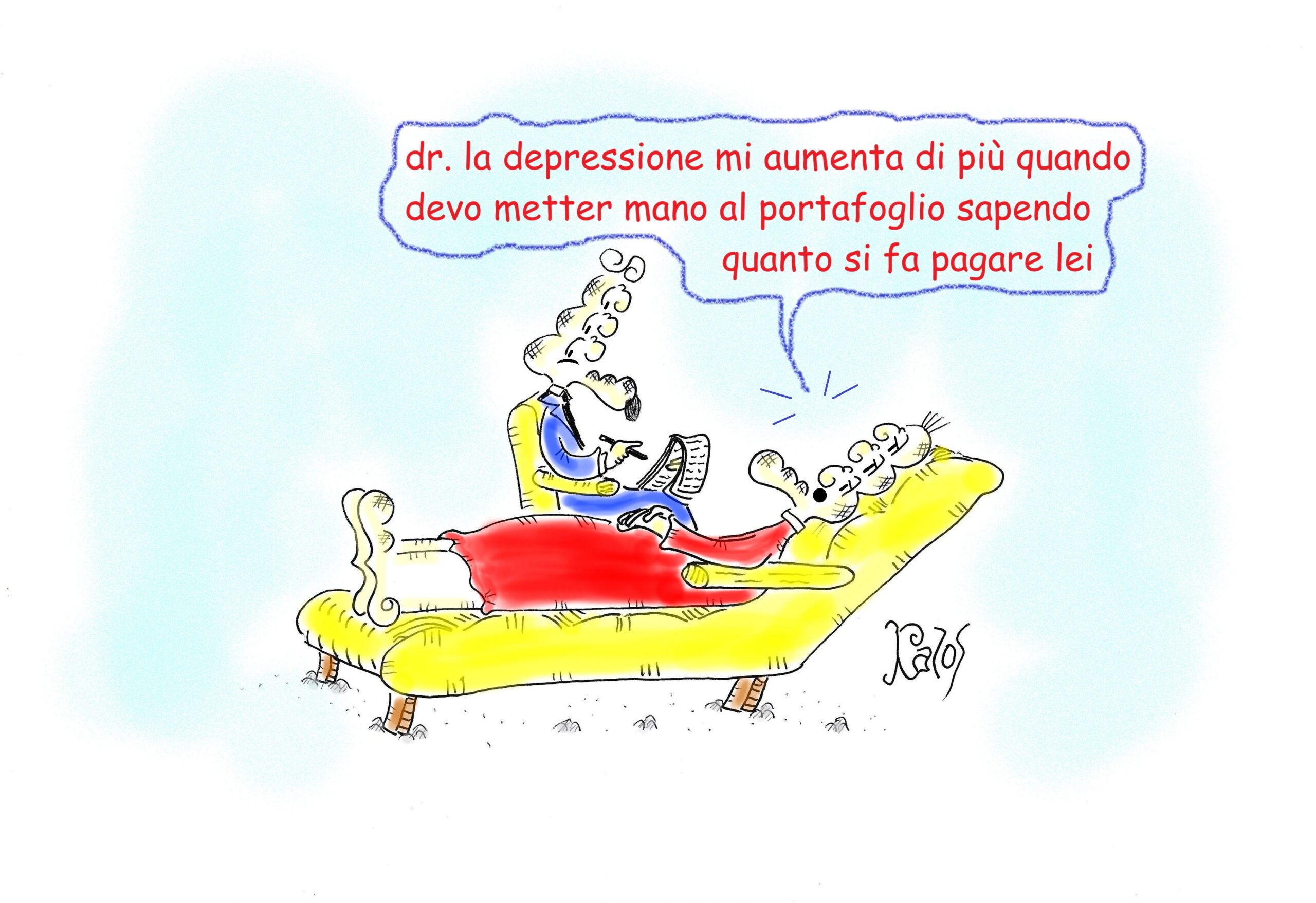 Dallo psicologo…