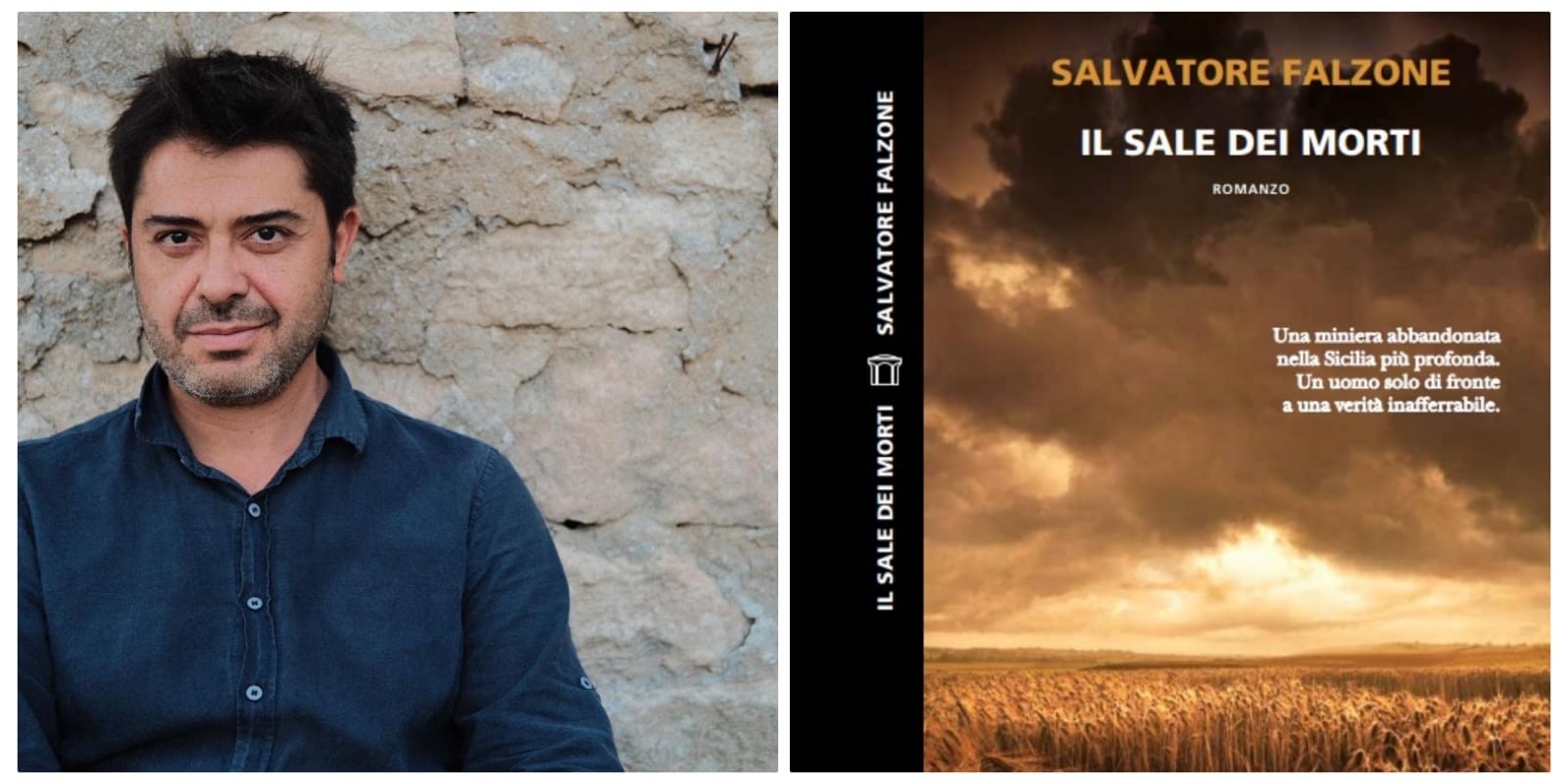 Riesi ospita la presentazione del nuovo romanzo di Salvatore Falzone: “Il sale dei morti”